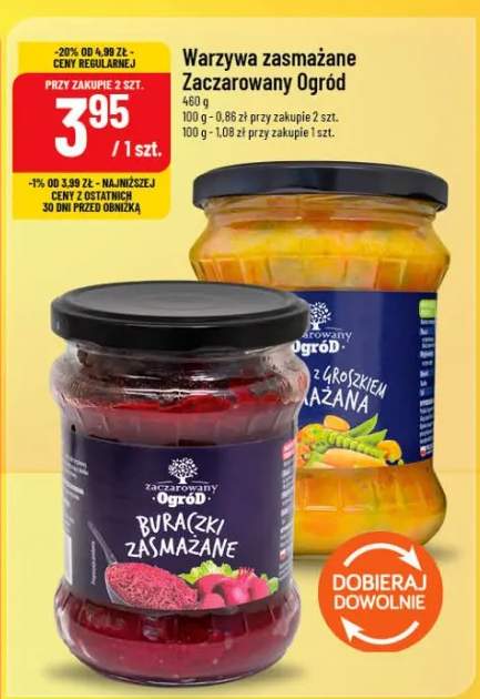 Warzywa zasmażane Zaczarowany Ogród