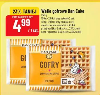 Wafle gofrowe