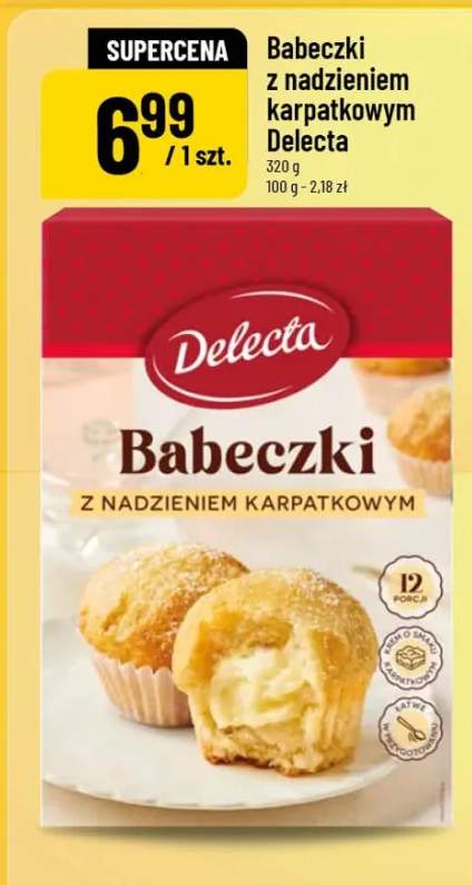 Babeczki z nadzieniem karpatkowym