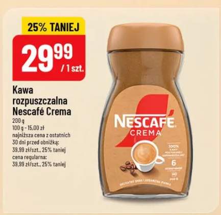 Kawa rozpuszczalna Crema