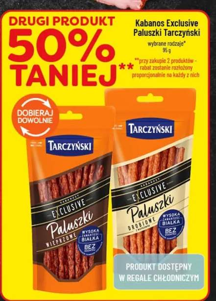 Paluszki Kabanos Exclusive Paluszki Tarczyński