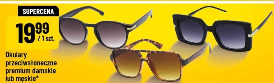 Okulary przeciwsłoneczne premium damskie lub męskie