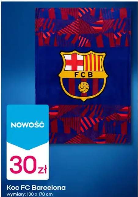 Koc FC Barcelona 140 x 170 cm