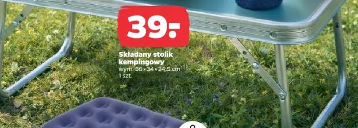 Składany stolik kempingowy
