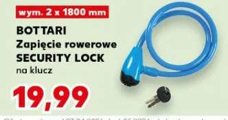 Zapięcie rowerowe SECURITY LOCK na klucz