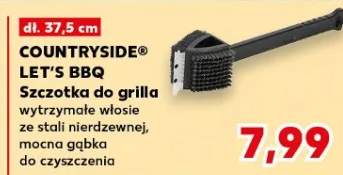 Szczotka do grilla wytrzymałe włosie ze stali nierdzewnej, mocna gąbka do czyszczenia