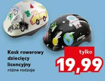 Kask rowerowy dziecięcy licencyjny