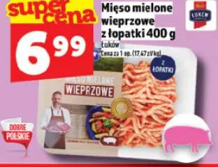 Mięso mielone wieprzowe z łopatki 400g