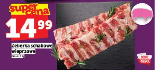 Żeberka schabowe wieprzowe