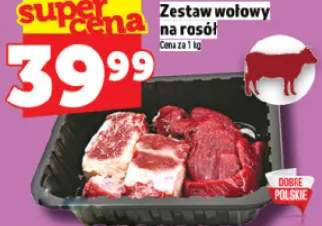 Zestaw wołowy na rosół