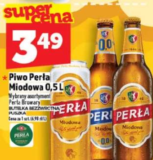 Piwo Perła miodowa wybrany asortyment