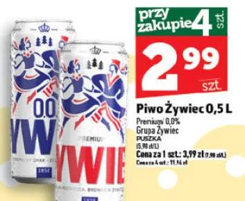 Piwo Żywiec premium 0.0%