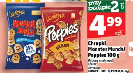 Chrupki Monster Munch/Peppies