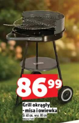 Grill okrągły misa i owiewka