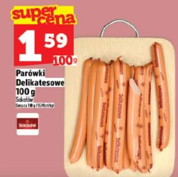 Parówki delikatesowe