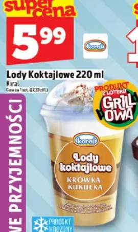 Lody koktajlowe