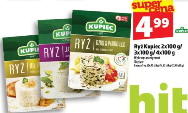 Ryż 2x100g/3x100g/4x100g