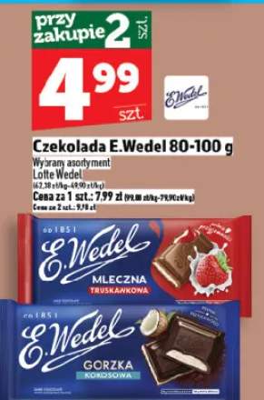 Czekolada E.Wedel gorzka