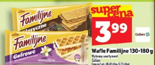 Wafle Familijne gofrowe