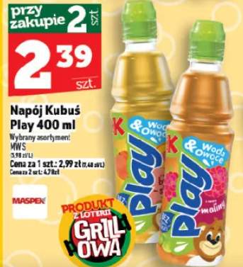 Napój Kubuś Play 400ml