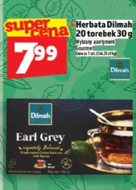 Herbata Dilmah 20 torebek 30g