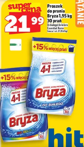 Proszek do prania Bryza