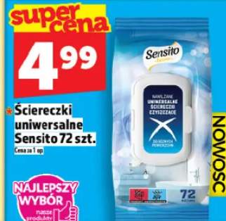 Ściereczki uniwersalne Sensito