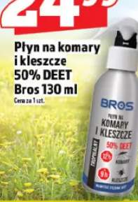 Płyn na komary i kleszcze 50% DEET Bros