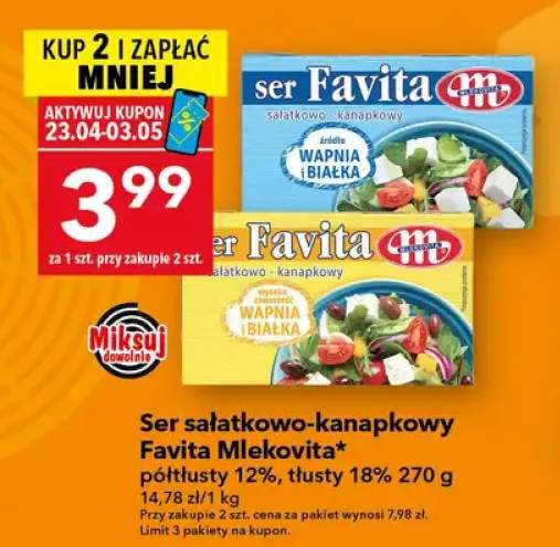 Ser sałatkowo-kanapkowy półtłusty 12%, tłusty 18%