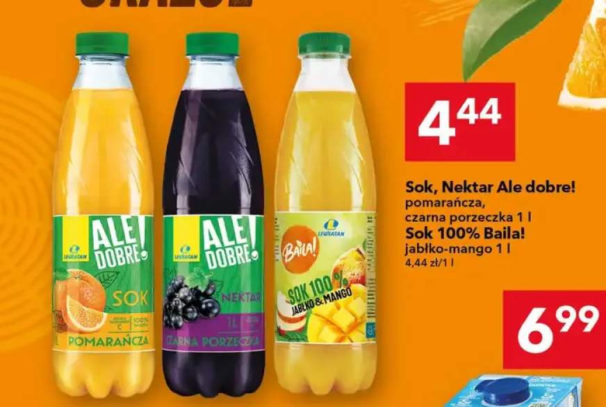 Sok 100% jabłko-mango