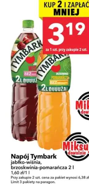 Napój brzoskwinia-pomarańcza