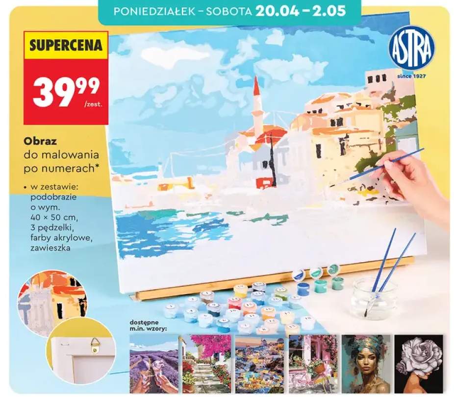 Obraz do malowania po numerach