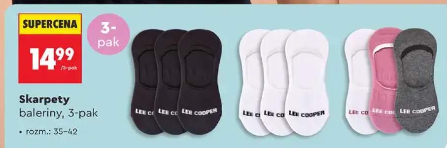 Skarpety baleriny, 3-pak