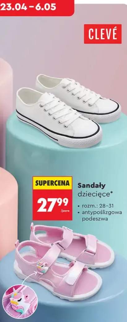Sandały dziecięce
