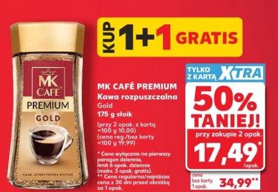 Kawa rozpuszczalna Gold