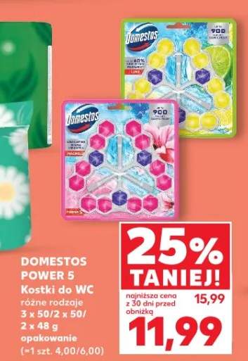 Kostki do WC Power 5