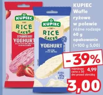 Wafle Rice Cakes w polewie różne rodzaje Yoghurt
