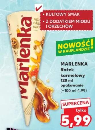 Lody Rożek karmelowy