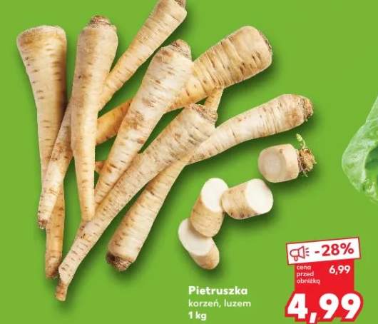 Pietruszka korzeń, luzem