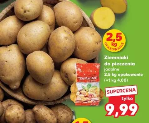 Ziemniaki do pieczenia jadalne