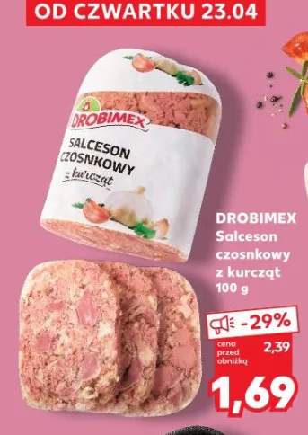 Salceson czosnkowy z kurczat