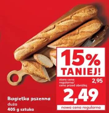 Bagietka pszenna duża