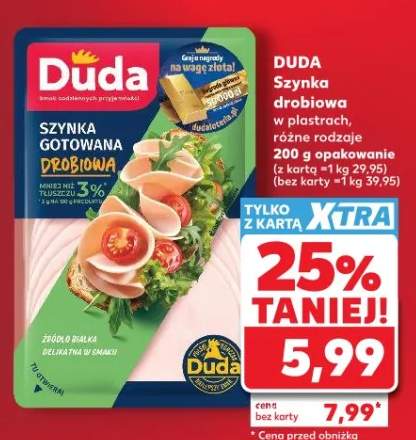 Szynka gotowana drobiowa