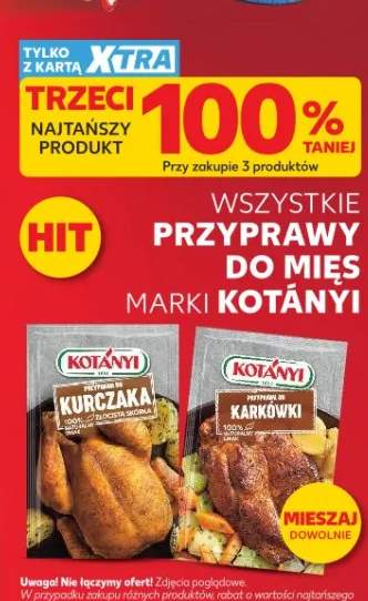 Przyprawy do mięs marki Kotányi