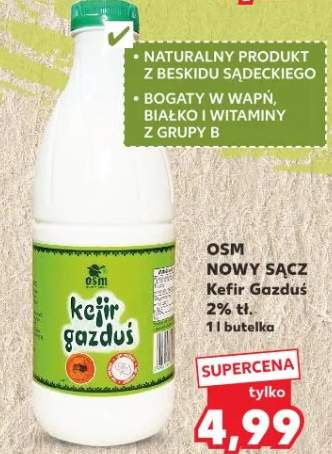 Kefir Gazdus 2% tł.