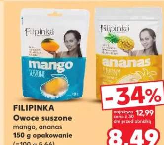 Owoce suszone mango, ananas