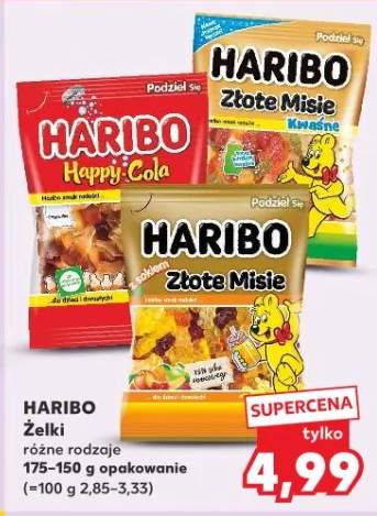 Żelki różne rodzaje