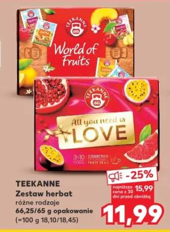 Zestaw herbat różne rodzaje