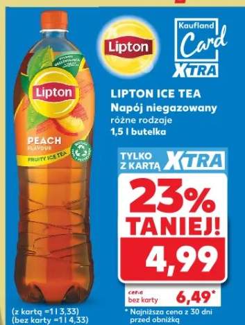 Napój niegazowany różne rodzaje Ice Tea