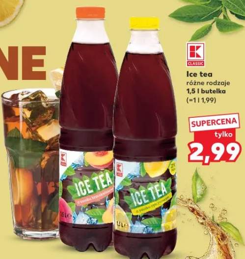 Ice tea różne rodzaje